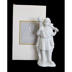 Avon Nativity Collectibles Shepherd with Lamb Figurine  Vintage 1993